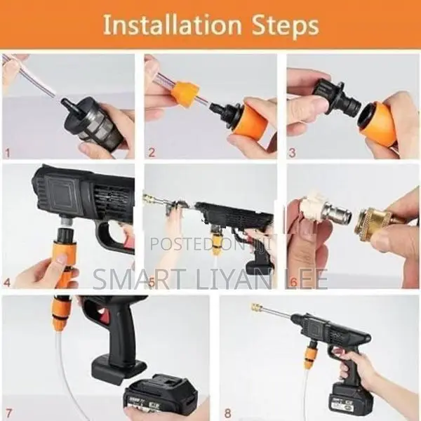 High Pressure Washing Gun