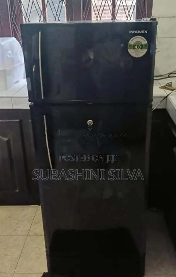 Innovex 180L Double Door Refrigerator