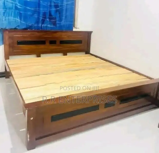 New 6*6 72"*72" Teak king Box Bed
