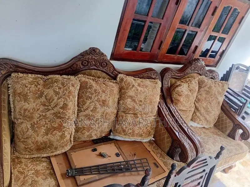 තේක්ක පුටු සෙටිය Sofa