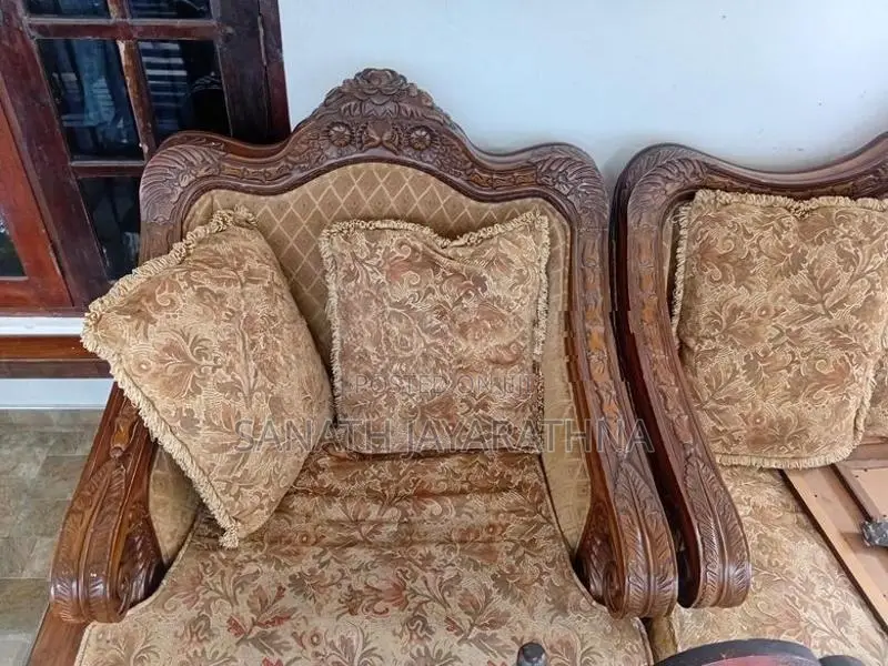 තේක්ක පුටු සෙටිය Sofa