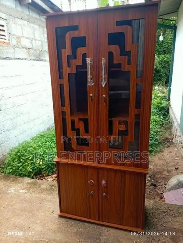 New 2 Door Display Cupboard