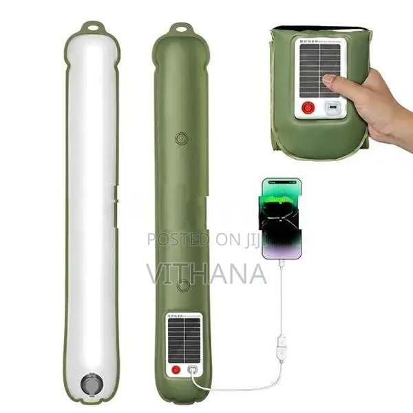 Solar and Rechargeable Inflatable Light