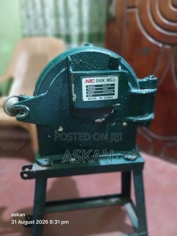 Disc Mill Rice Husking Machine