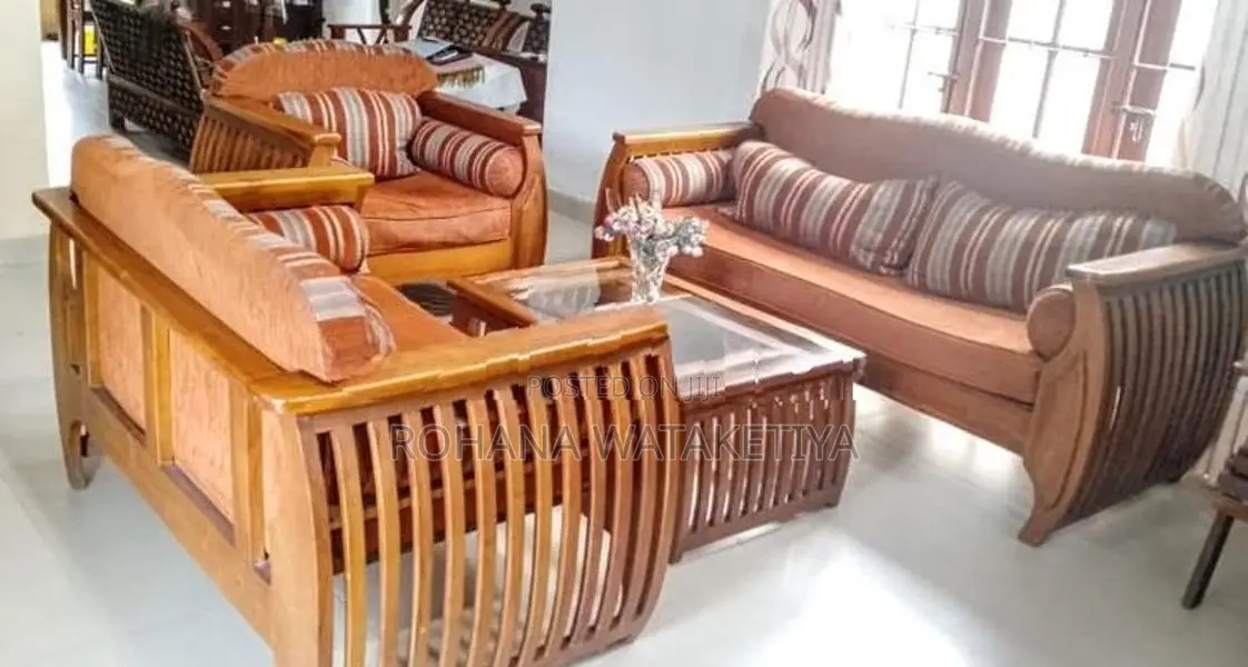 Sofa Set with Stool