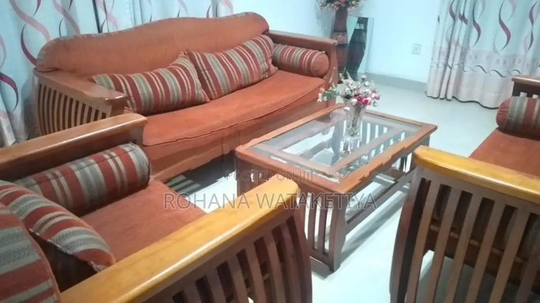 Sofa Set with Stool