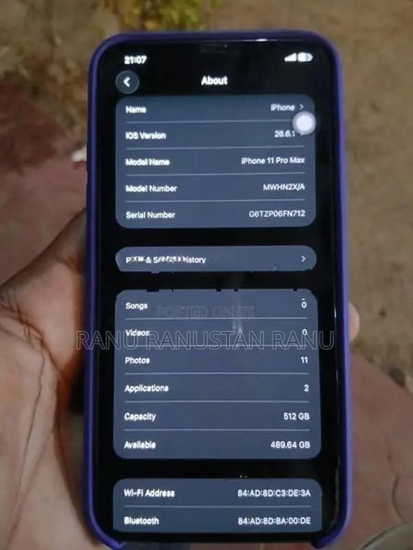 Apple iPhone 11 Pro Max (Used)