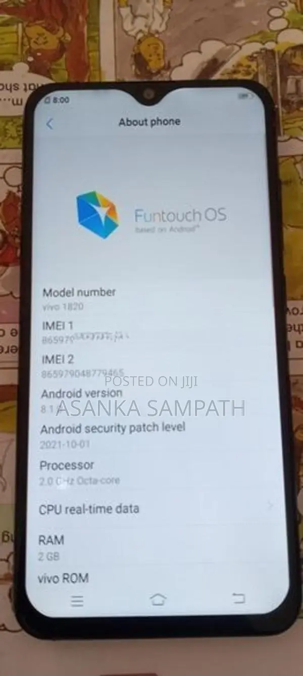 Vivo Y91c 1820 (Used)