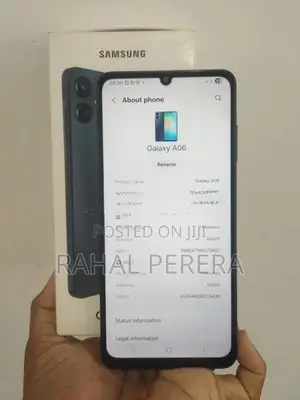 Samsung Galaxy A06 4GB ( Full Set) (Used)
