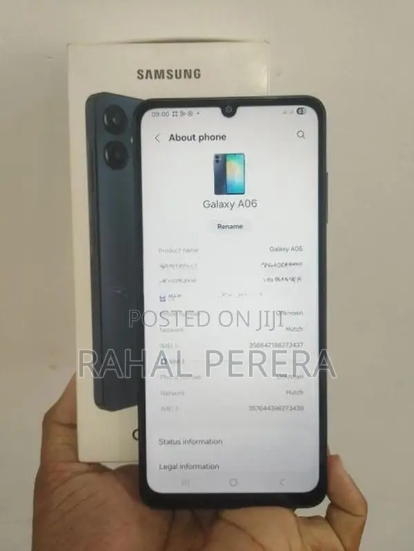 Samsung Galaxy A06 4GB ( Full Set) (Used)