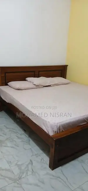Teak Wood Bed With Mattress