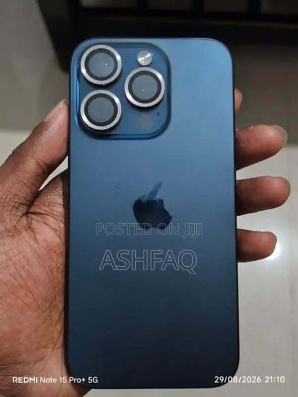 Apple iPhone 15 Pro 256GB -Blue Titanium (Used)