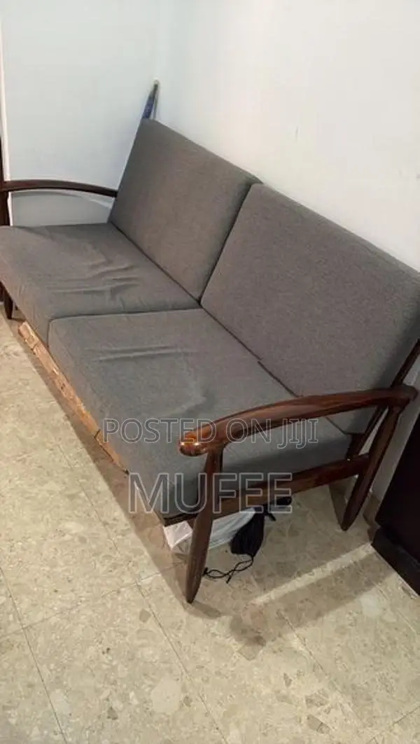 Grey Teak Sofa