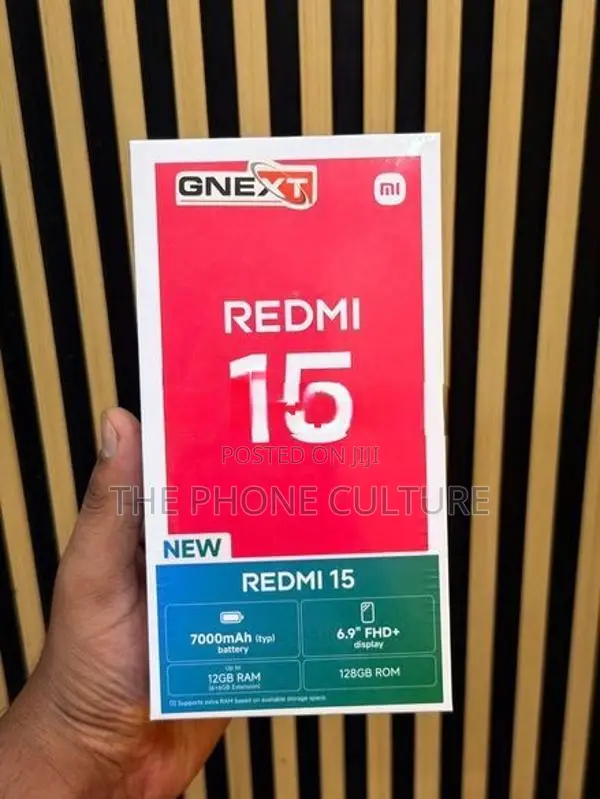 Xiaomi Redmi 15 6GB 128GB (Brand New)