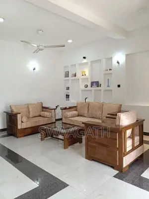 Premium Solid Teak Sofa Set ( 3+2+1) With Coffee Table
