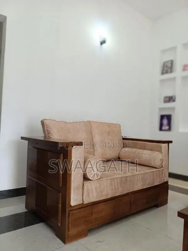 Premium Solid Teak Sofa Set ( 3+2+1) With Coffee Table