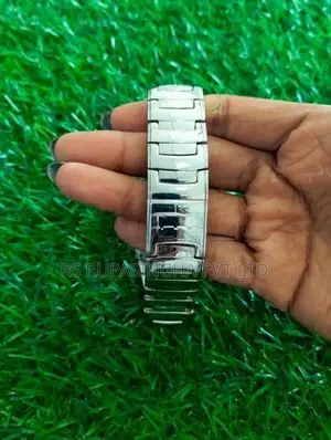 Bulova Silver Colour Hand Watch