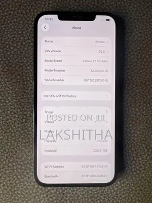 Apple iPhone 12 Pro Max 256gb (Used)