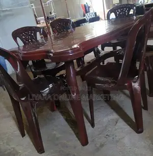 Piyestra Dining Table with 6 Chairs