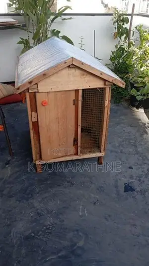 Wooden Dog Cage