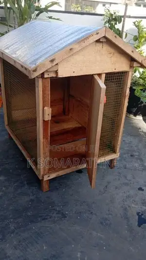 Wooden Dog Cage