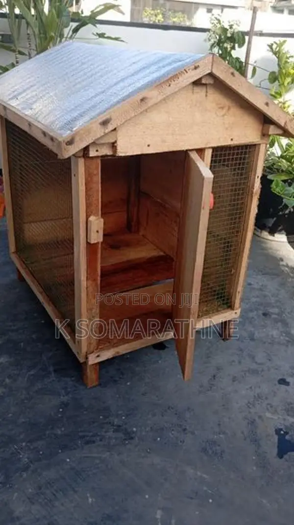 Wooden Dog Cage