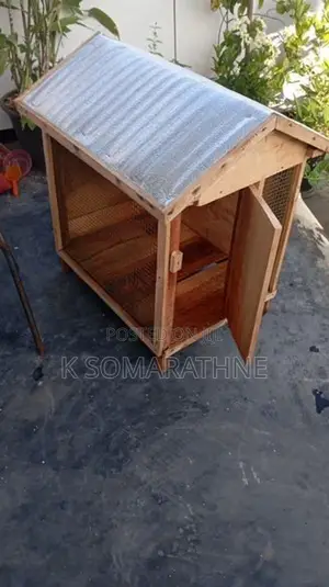 Wooden Dog Cage