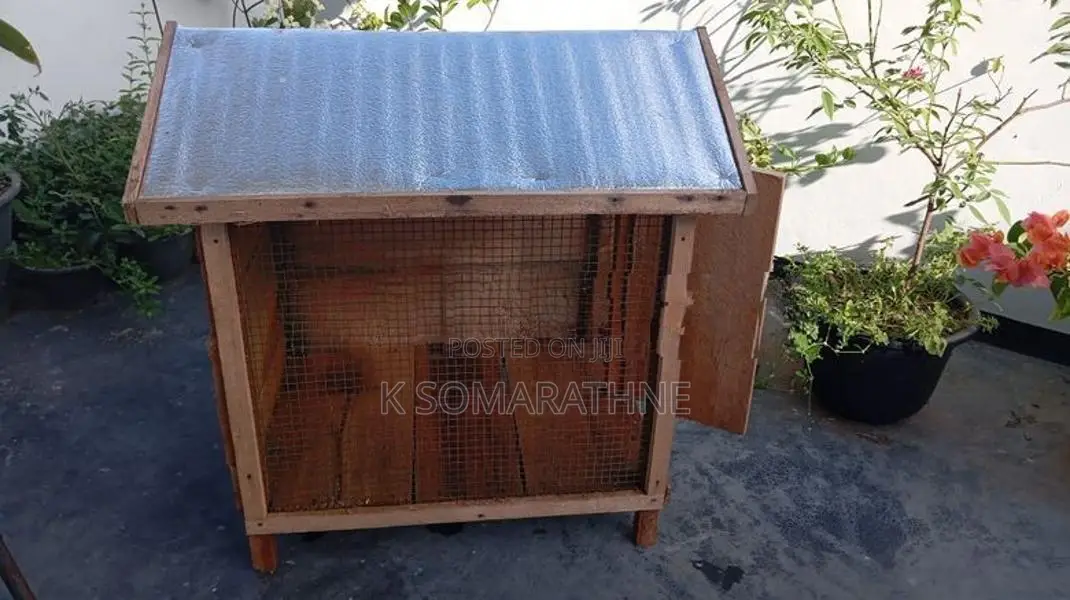 Wooden Dog Cage