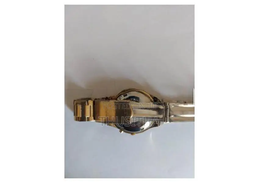 Japanese Made Orient 3 Star Gold Tone Automatic Watch