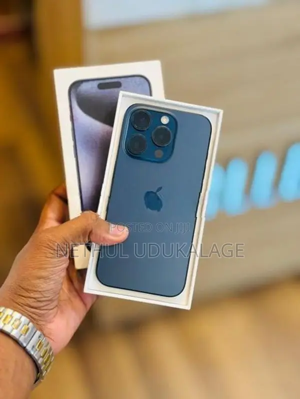 Apple iPhone 15 Pro 128GB (Blue) (Used)