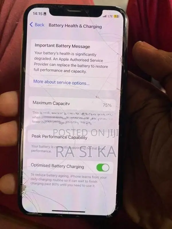 Apple iPhone X I Phone 256 (Used)