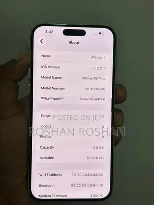 Apple iPhone 15 Plus (Used)