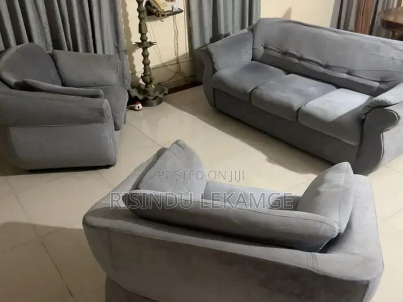 Modern Grey Sofa Set