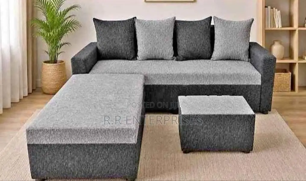 New Modern Fabric Sofa Set