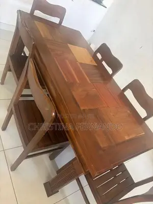 Teak Sofa With Dining Table