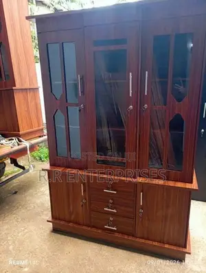New 3D Melamine Display Cupboard