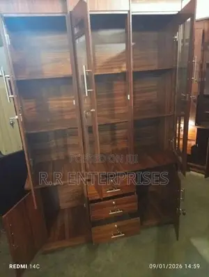 New 3D Melamine Display Cupboard