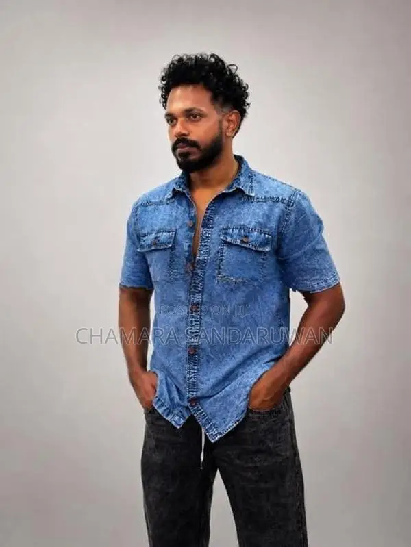 ඩෙනිම් ශර්ට් අත් දිග / කොට
