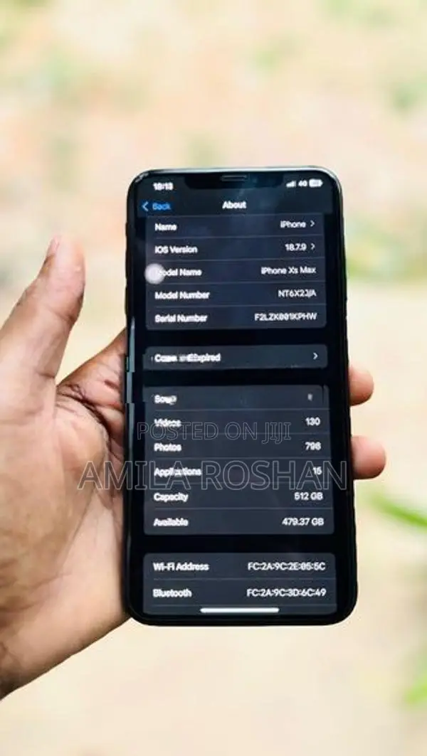 Apple iPhone XS Max 512GB (Used)