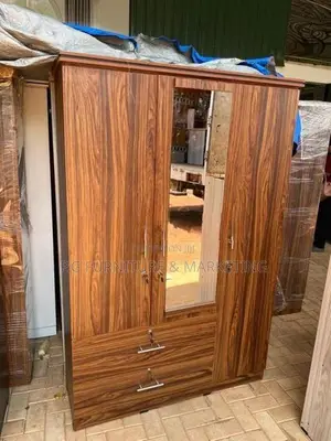 Modern Melamine 3 Door Wardrobe