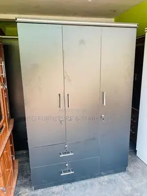 Modern Melamine 3 Door Wardrobe