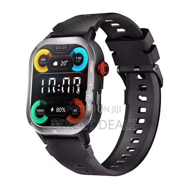 Haylou Iron Neo Smart Watch - Black & Silver