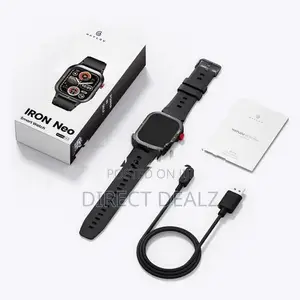 Haylou Iron Neo Smart Watch - Black & Silver