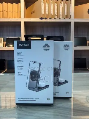 UGREEN 2-in-1 Qi2 Magnetic Wireless Charger