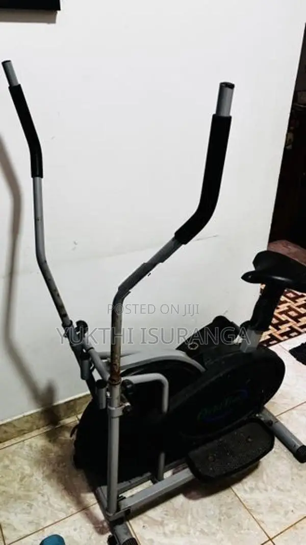 Orbitrac Exercise Bike With A Seat