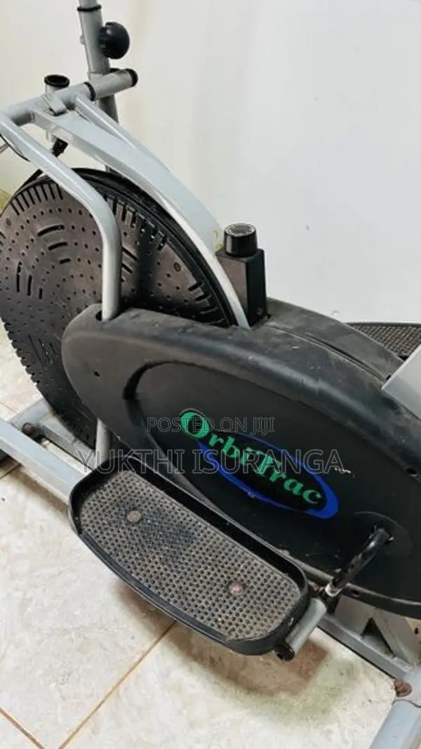 Orbitrac Exercise Bike With A Seat