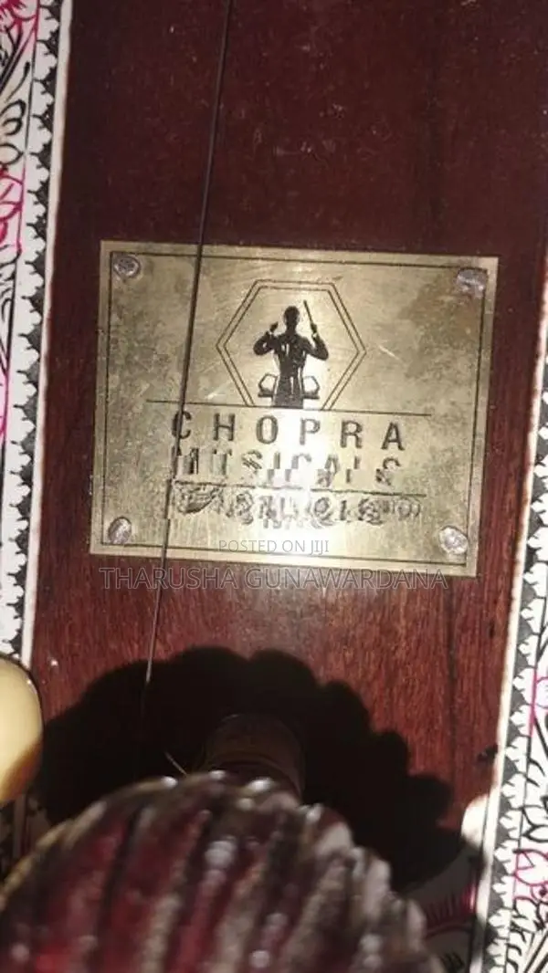 Chopra Musicals 7- String Double Gourd Kharaj Pancham Sitar
