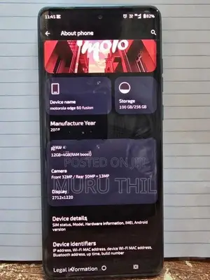 Moto Edge Fusion (Brand New)