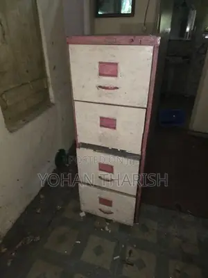Used 4-Drawer Steel Filing Cupboard