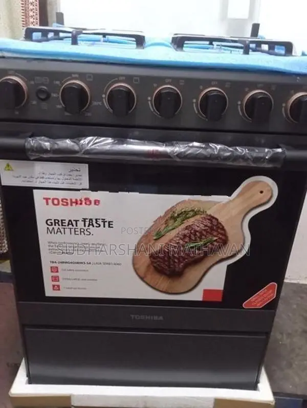 Toshiba 4 Burner Oven (Brand New)